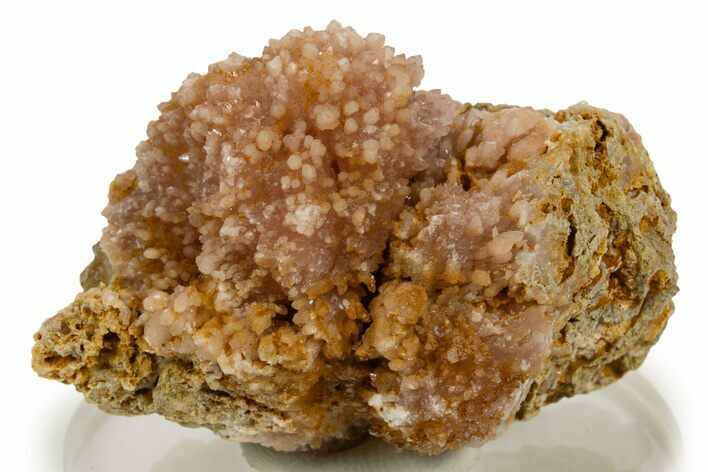 Sparkling Natural Rose Quartz Crystal Cluster - Peru #321352